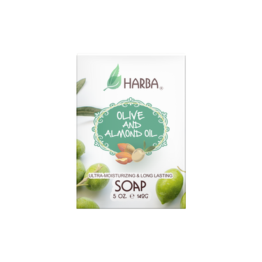 HARBA BAR SOAP WITH OLIVE & ALMOND OIL